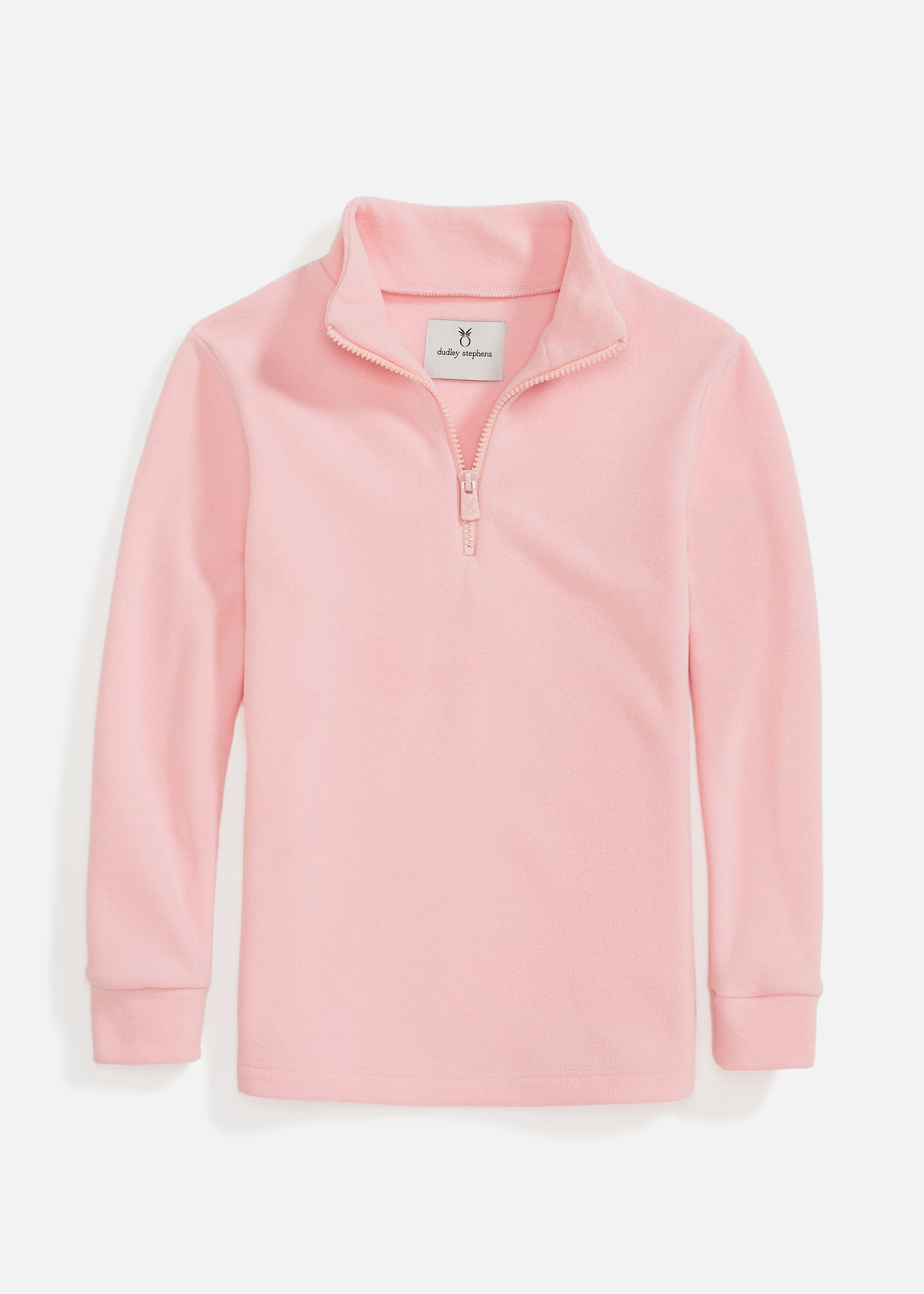 Kids Windabout Pullover in Terry Fleece (Pink)