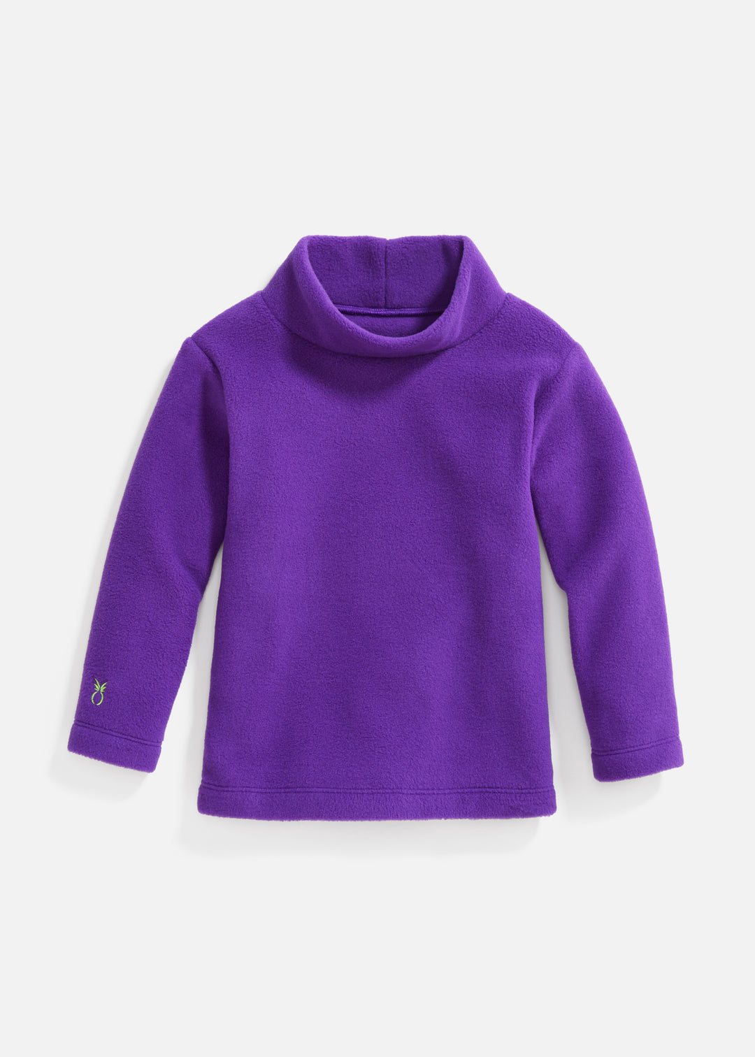 Toddler Turtleneck in Vello Fleece (Purple)